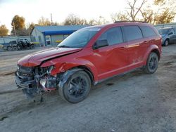Salvage cars for sale from Copart Wichita, KS: 2020 Dodge Journey SE