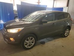 Salvage cars for sale at Hurricane, WV auction: 2017 Ford Escape SE