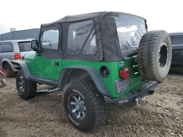 2004 Jeep Wrangler / TJ SE