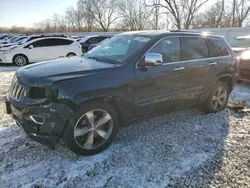 Salvage cars for sale at Franklin, WI auction: 2016 Jeep Grand Cherokee Overland