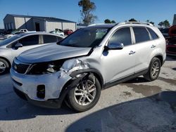 Vehiculos salvage en venta de Copart Tulsa, OK: 2015 KIA Sorento LX