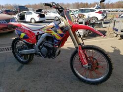 Salvage motorcycles for sale at Hillsborough, NJ auction: 2015 Honda CRF250 R