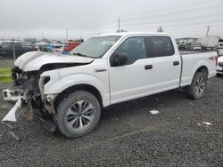 Ford salvage cars for sale: 2019 Ford F150 Supercrew