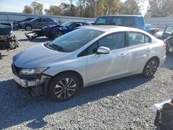 Salvage cars for sale from Copart Gastonia, NC: 2014 Honda Civic EX
