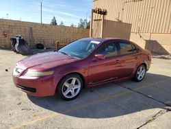 Salvage cars for sale at Gaston, SC auction: 2004 Acura TL