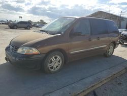 Salvage cars for sale from Copart Corpus Christi, TX: 2002 Ford Windstar SE