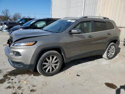 Jeep Cherokee Limited salvage cars for sale: 2016 Jeep Cherokee Limited