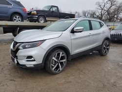 Salvage cars for sale from Copart Wichita, KS: 2021 Nissan Rogue Sport SL