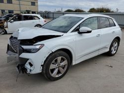 Salvage cars for sale at Wilmer, TX auction: 2023 Audi Q4 E-TRON Premium