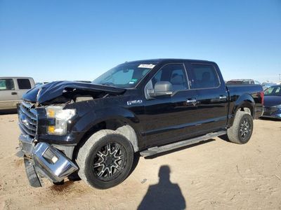 Salvage cars for sale from Copart Amarillo, TX: 2016 Ford F150 Supercrew