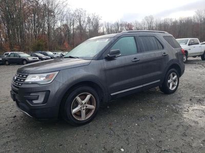 Salvage cars for sale from Copart Finksburg, MD: 2017 Ford Explorer XLT