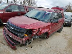 Salvage cars for sale from Copart Bridgeton, MO: 2014 Ford Explorer Sport