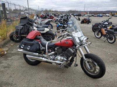 Salvage cars for sale from Copart Moraine, OH: 2009 Yamaha XVS650 A