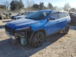 Jeep Cherokee Latitude salvage cars for sale: 2018 Jeep Cherokee Latitude