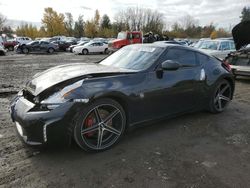 Salvage cars for sale from Copart Portland, OR: 2015 Nissan 370Z Base