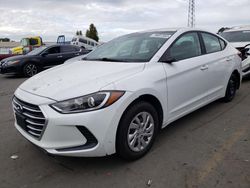 Salvage cars for sale at Hayward, CA auction: 2017 Hyundai Elantra SE