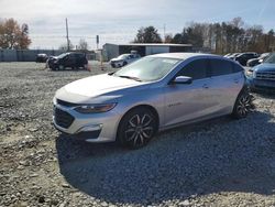 Salvage cars for sale from Copart Mebane, NC: 2021 Chevrolet Malibu RS