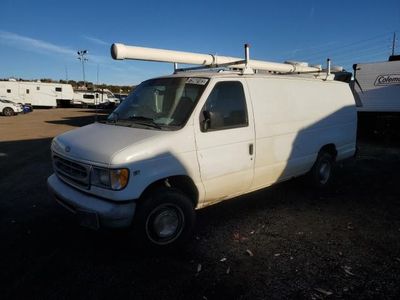Salvage cars for sale from Copart Colorado Springs, CO: 2002 Ford Econoline E250 Van