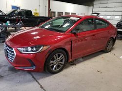 Salvage cars for sale at Ham Lake, MN auction: 2017 Hyundai Elantra SE