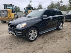 Salvage cars for sale from Copart Midway, FL: 2014 Mercedes-Benz ML 350