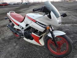 Salvage motorcycles for sale at Montreal Est, QC auction: 1987 Kawasaki EX500