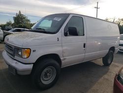 Salvage cars for sale from Copart San Martin, CA: 2001 Ford Econoline E250 Van