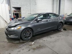 Ford salvage cars for sale: 2018 Ford Fusion SE Hybrid