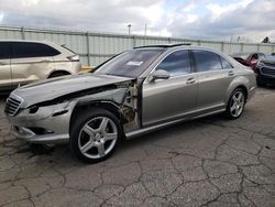 Mercedes-Benz S 550 4matic salvage cars for sale: 2007 Mercedes-Benz S 550 4matic