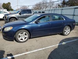 Chevrolet salvage cars for sale: 2010 Chevrolet Malibu LS