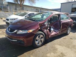 Honda Civic lx salvage cars for sale: 2013 Honda Civic LX