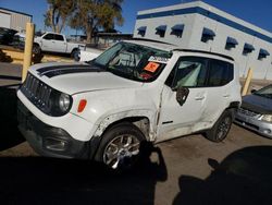 Jeep salvage cars for sale: 2017 Jeep Renegade Latitude