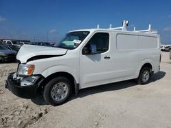 Salvage cars for sale from Copart Haslet, TX: 2021 Nissan NV 2500 S