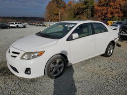 Salvage cars for sale from Copart Concord, NC: 2011 Toyota Corolla Base