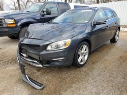 Salvage cars for sale at Bridgeton, MO auction: 2015 Volvo V60 Platinum