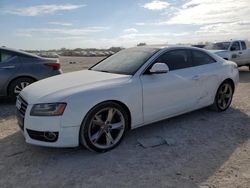 Salvage cars for sale from Copart San Antonio, TX: 2009 Audi A5 Quattro