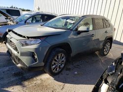 Salvage cars for sale from Copart Franklin, WI: 2021 Toyota Rav4 XLE Premium