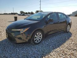 Salvage cars for sale from Copart New Braunfels, TX: 2021 Toyota Corolla LE