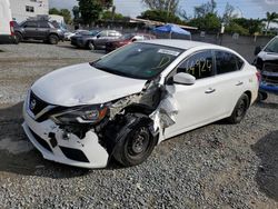 Salvage cars for sale from Copart Opa Locka, FL: 2016 Nissan Sentra S