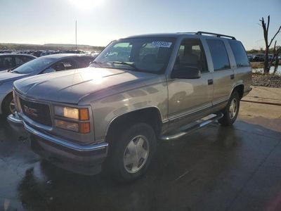 Vehiculos salvage en venta de Copart Grand Prairie, TX: 1998 GMC Yukon