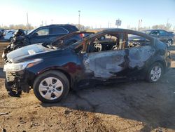 Salvage cars for sale at Woodhaven, MI auction: 2017 KIA Forte LX