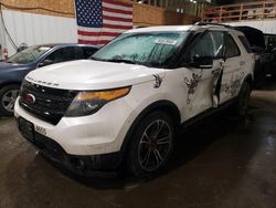 Salvage cars for sale at Anchorage, AK auction: 2014 Ford Explorer Sport