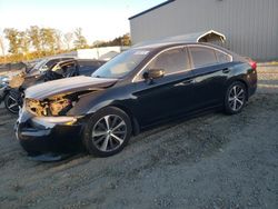 Salvage cars for sale from Copart Spartanburg, SC: 2015 Subaru Legacy 3.6R Limited