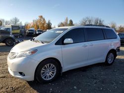 Salvage cars for sale at Portland, OR auction: 2017 Toyota Sienna XLE