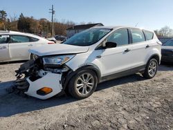 Salvage cars for sale from Copart York Haven, PA: 2017 Ford Escape S