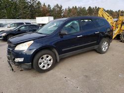 Carros salvage a la venta en subasta: 2011 Chevrolet Traverse LS