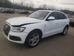 Salvage cars for sale from Copart Marlboro, NY: 2017 Audi Q5 Premium