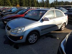 KIA rio Base salvage cars for sale: 2008 KIA Rio Base