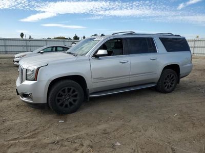 Salvage cars for sale from Copart Bakersfield, CA: 2015 GMC Yukon XL Denali