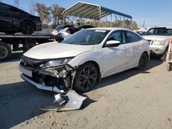 Honda Civic Sport salvage cars for sale: 2021 Honda Civic Sport