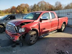 Salvage cars for sale at Assonet, MA auction: 2013 Toyota Tundra Double Cab Limited